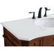 Danville 42 X 21 X 36 inch Teak Vanity Sink Set