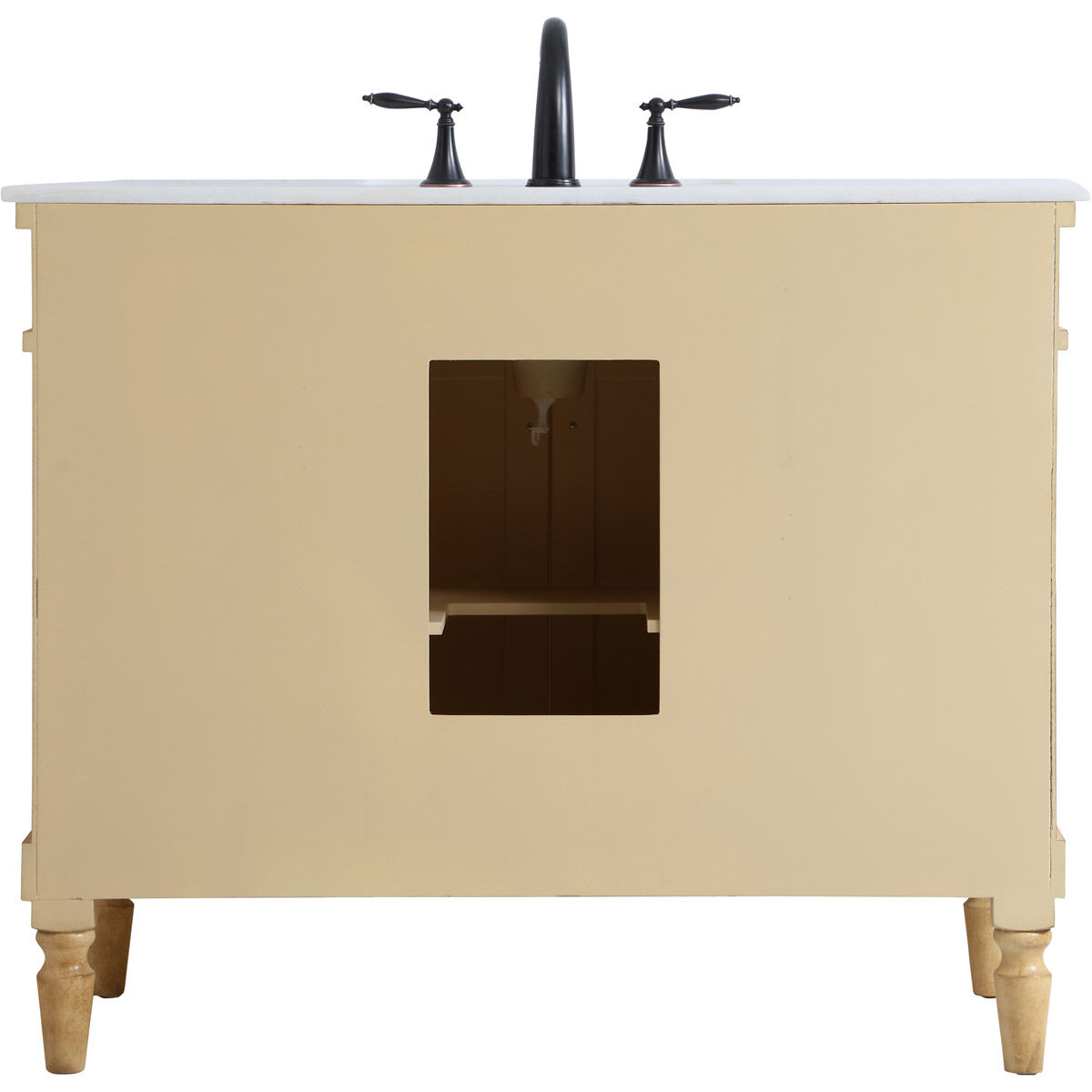 Lexington 42 X 21.5 X 35 inch Antique Beige Vanity Sink Set