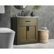 Alden 30 X 35 inch Chestnut Brown Bathroom Vanity Cabinet