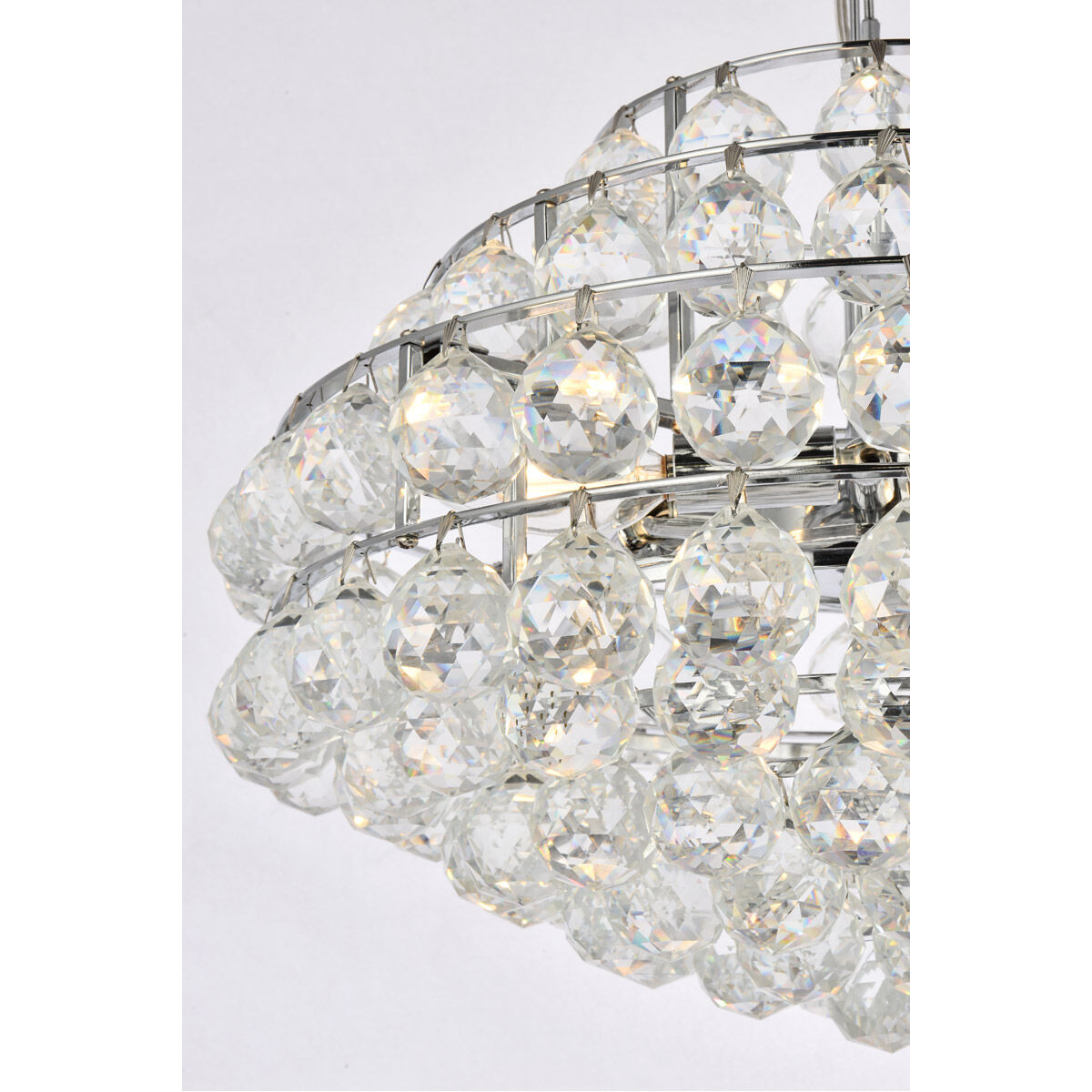 Savannah 5 Light 18 inch Chrome Pendant Ceiling Light