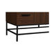 Eugene 60 X 22 X 34 inch Walnut Vanity Sink Set