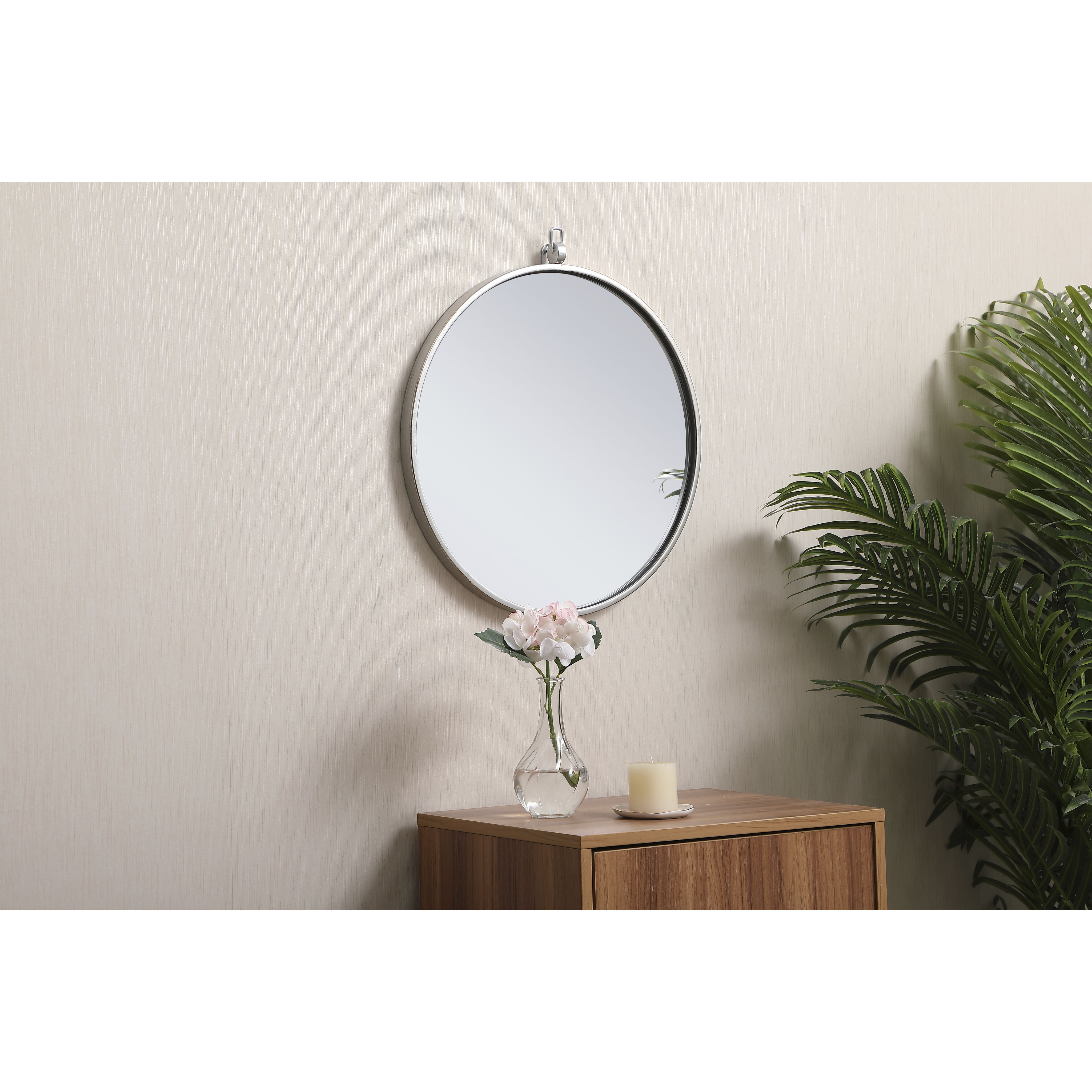 Eternity 18 X 18 inch Silver Wall Mirror