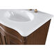 Windsor 60 X 21.5 X 35 inch Teak Vanity Sink Set