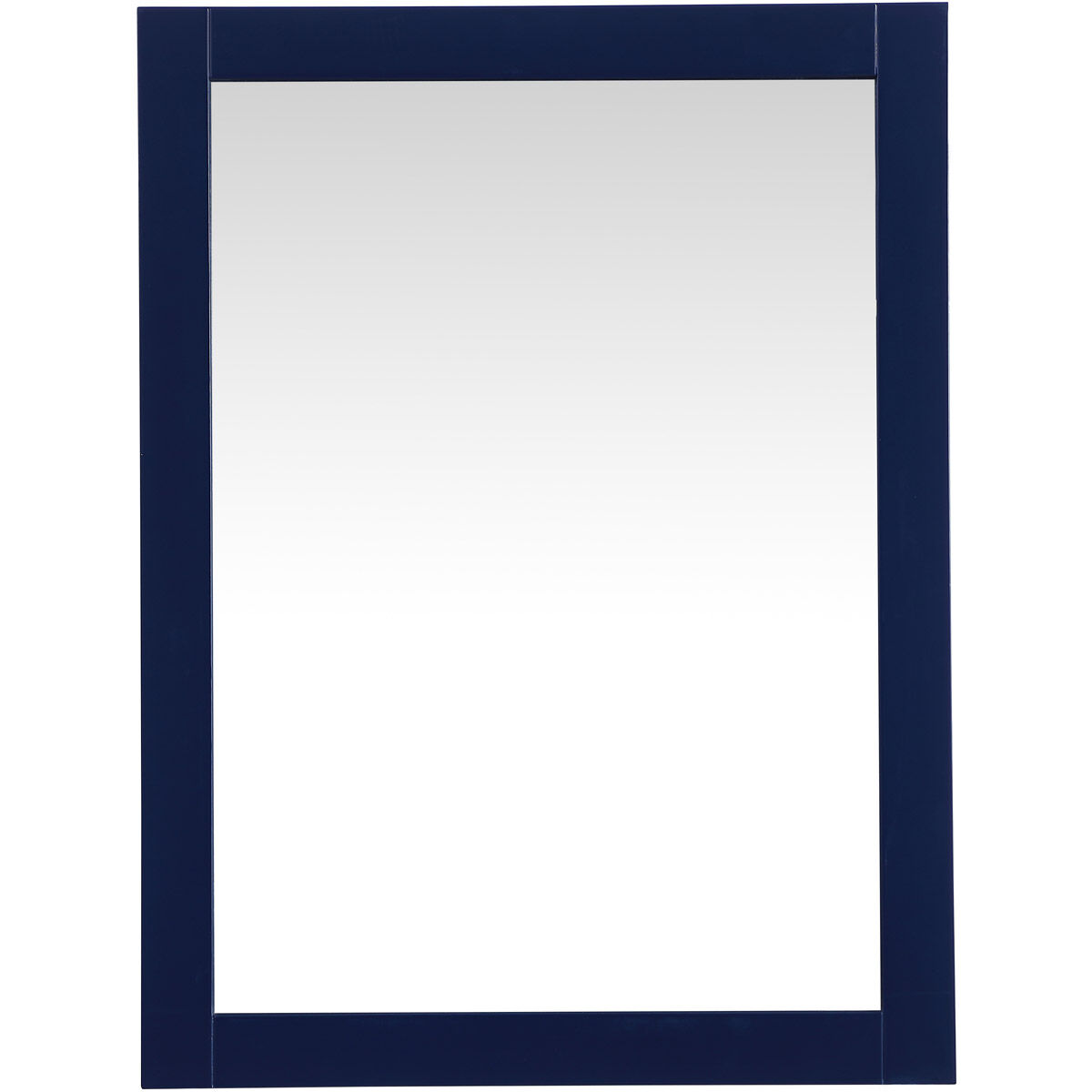 Aqua 36 X 27 inch Blue Vanity Mirror