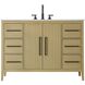 Millie 48 X 35 inch Honey Brown Bathroom Vanity Cabinet