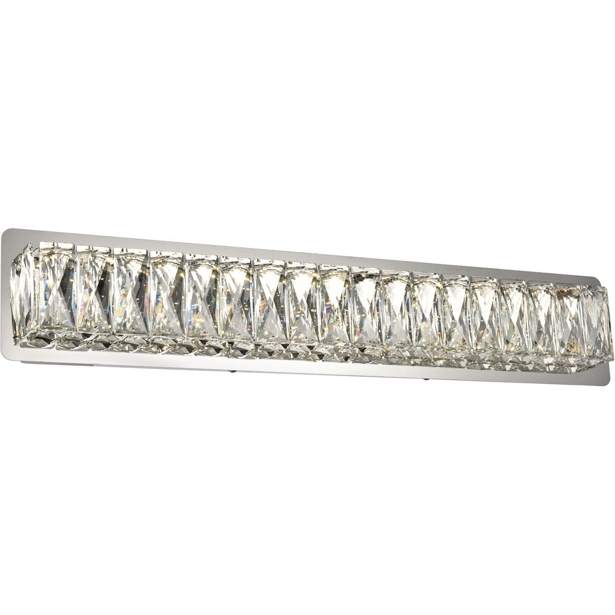 Monroe LED Chrome Wall Sconce Wall Light