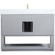 Larkin 48 X 22 X 34 inch Grey Vanity Sink Set