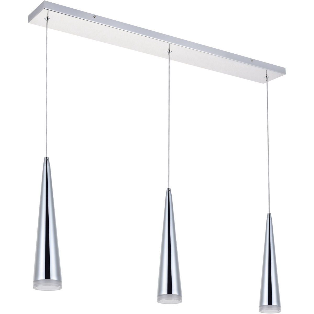 Fantasia LED 36 inch Chrome Pendant Ceiling Light