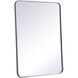 Evermore 36 X 27 inch Silver Mirror