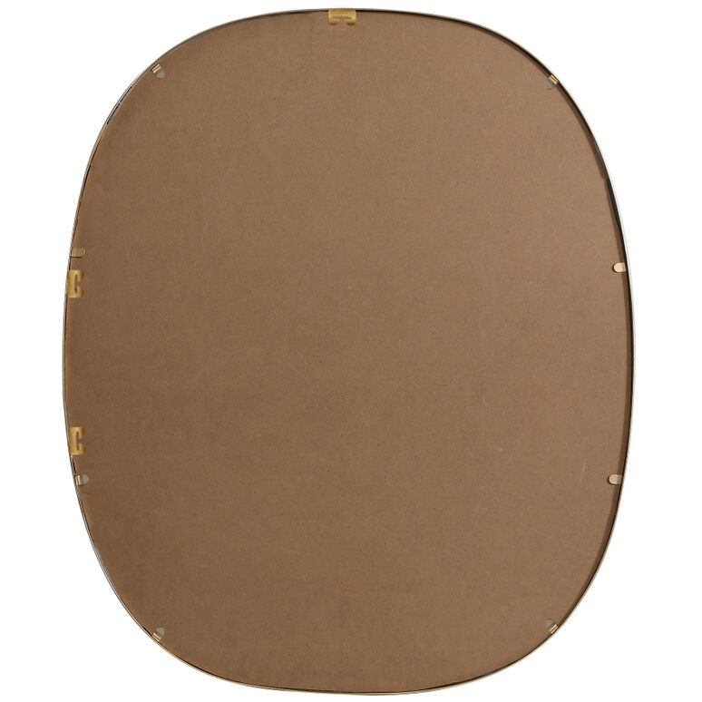 Brynn 36 X 30 inch Brass Mirror in 30 x 36