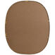 Brynn 36 X 30 inch Brass Mirror in 30 x 36
