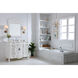 Oakland 42 X 22 X 36 inch Antique White Vanity Sink Set