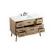 Boise 48 X 22 X 34 inch Mango Wood Vanity Sink Set