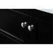 Theo 60 X 22 X 34 inch Black Vanity Sink Set