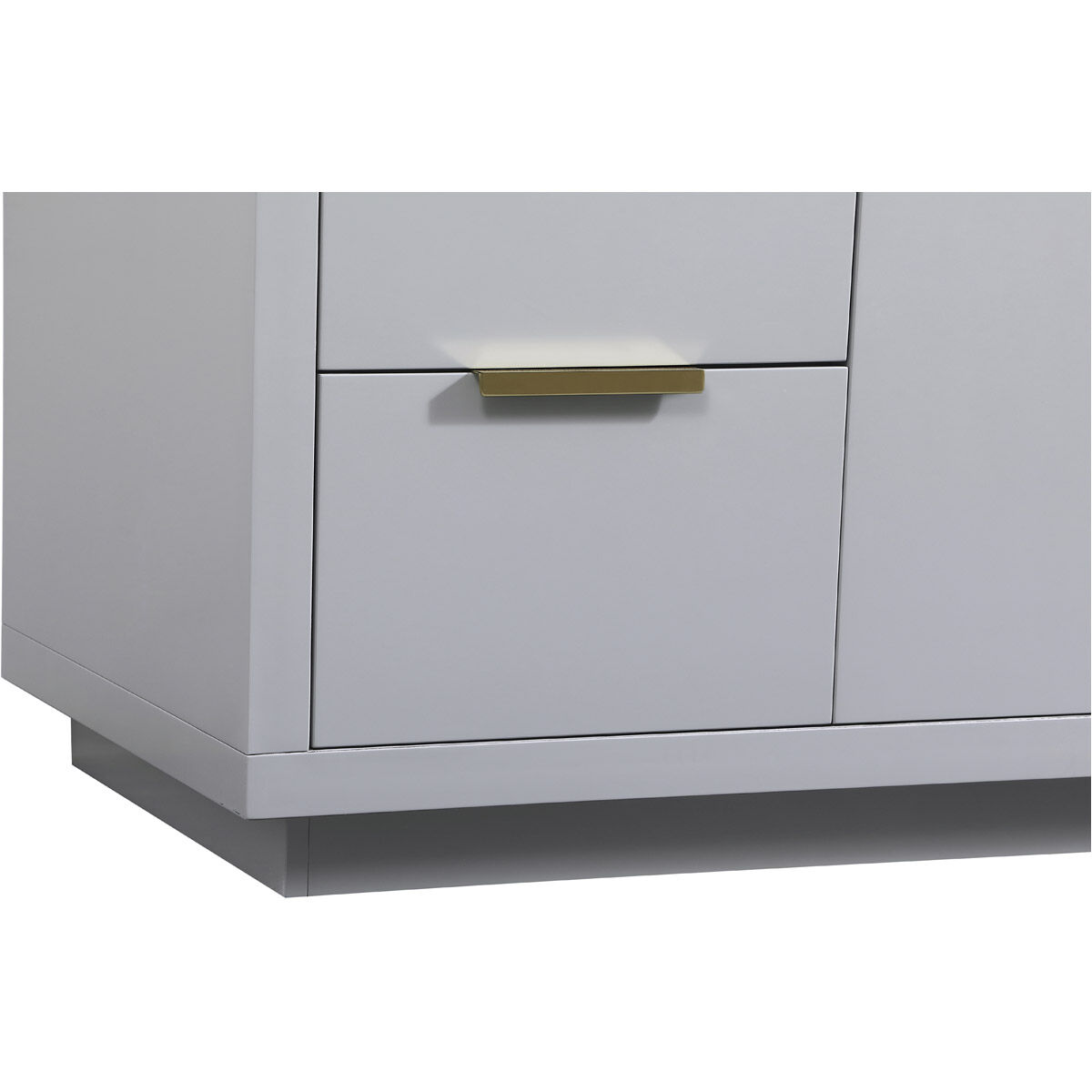 Blake 60 X 22 X 34 inch Grey Vanity Sink Set