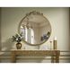 Naomi 38 X 36 inch Antique Brass Mirror