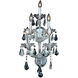 Maria Theresa 5 Light 12 inch Chrome Wall Sconce Wall Light in Clear, Royal Cut
