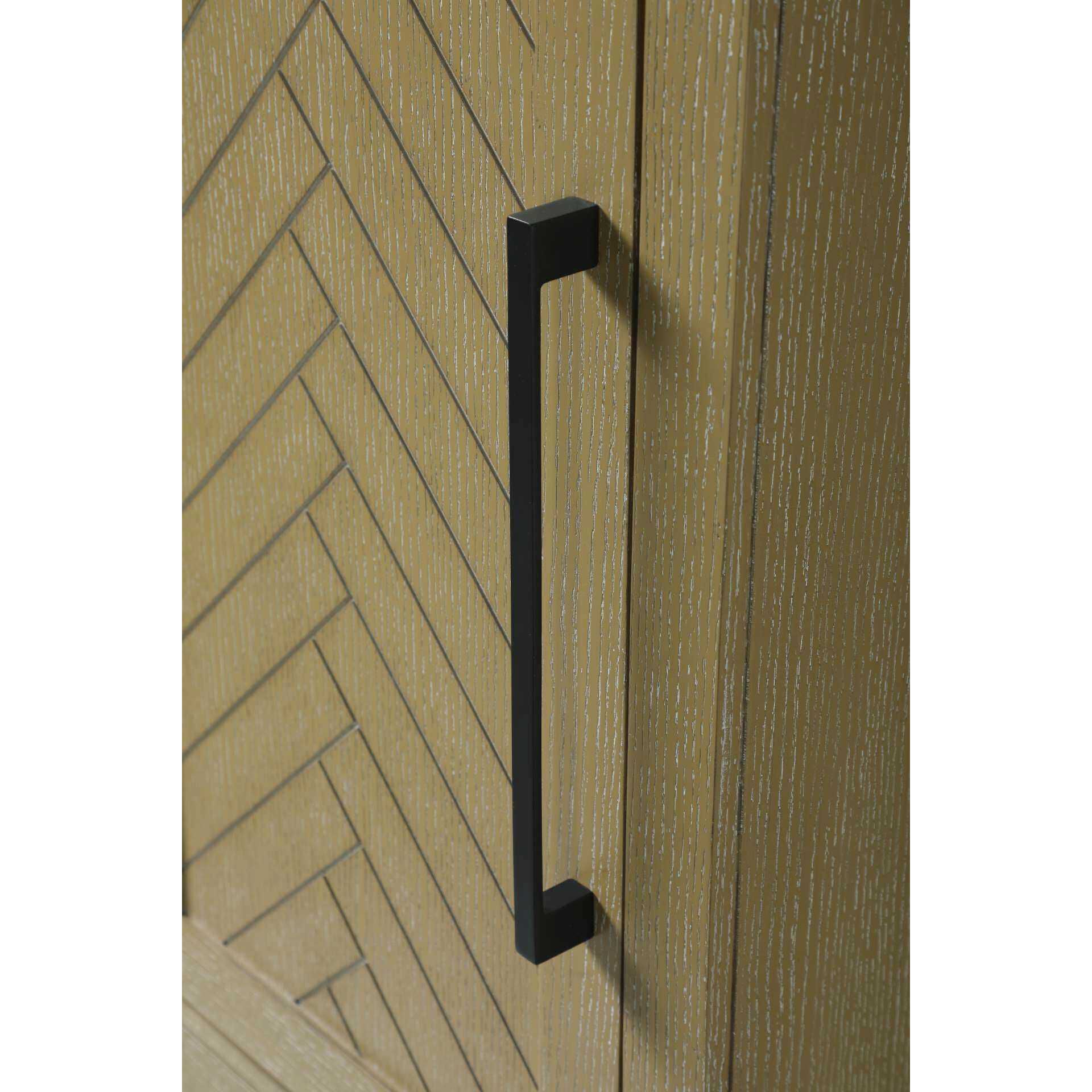 Chase Linen Oak Bathroom Storage Cabinet