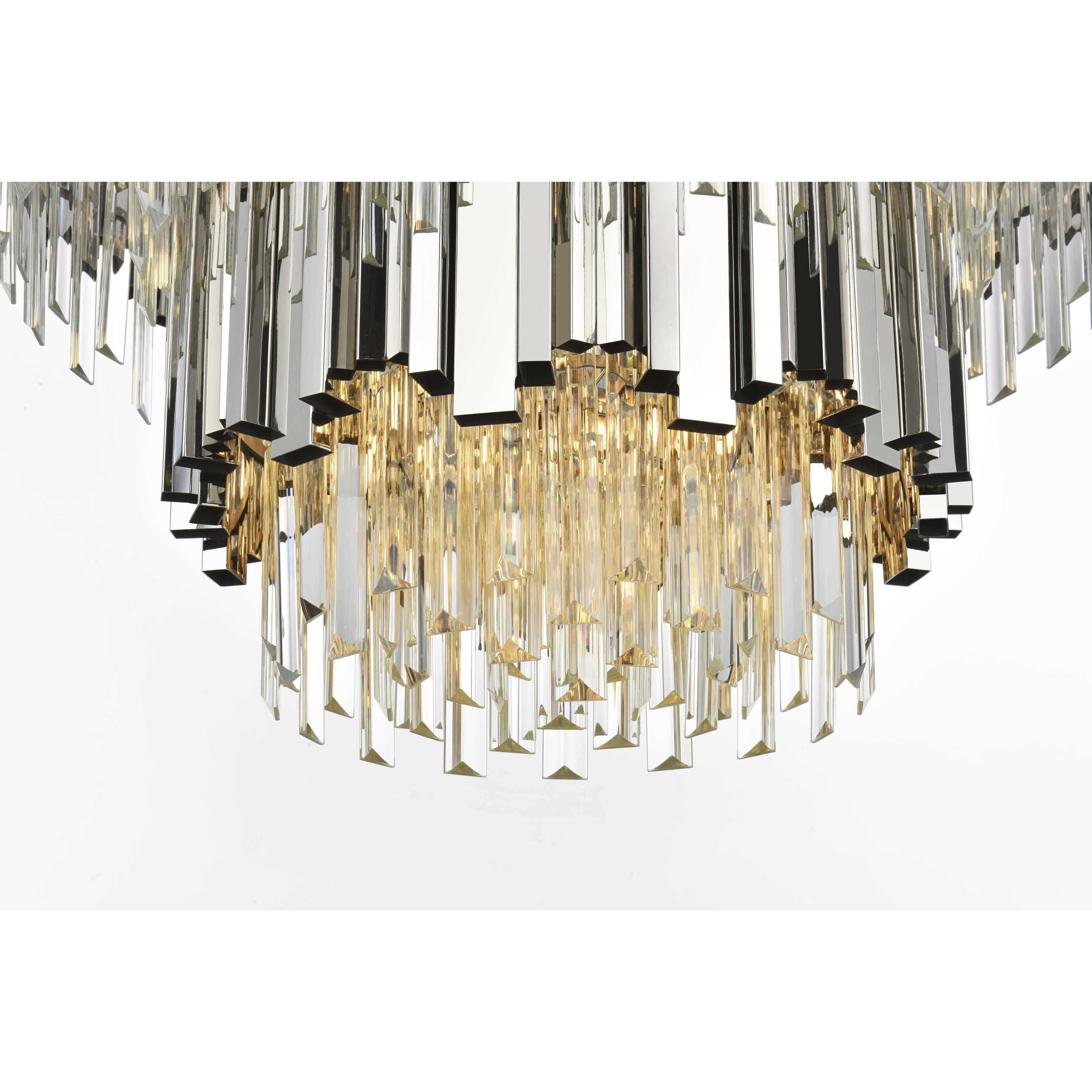 Willow 8 Light 24 inch Chrome Chandelier Ceiling Light