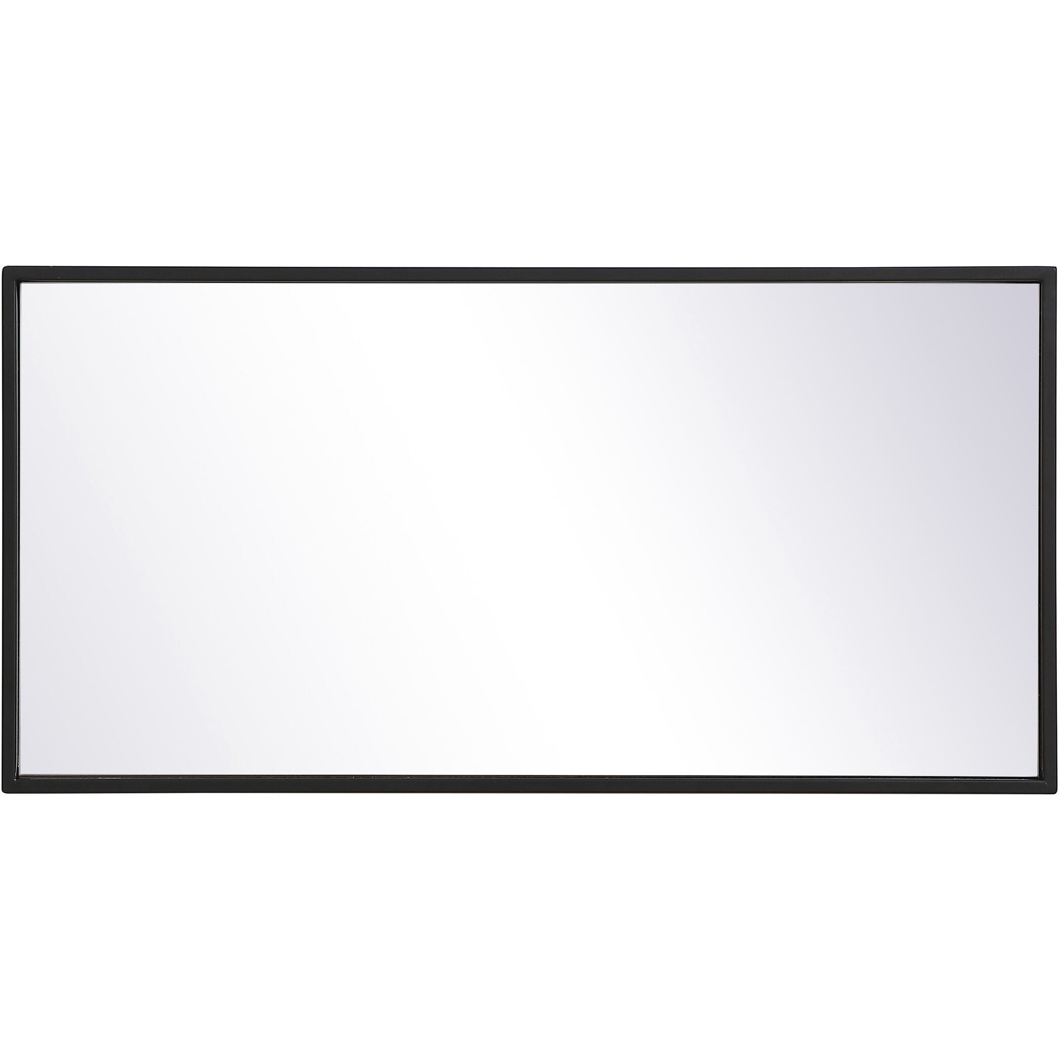 Monet 28 X 28 inch Black Wall Mirror
