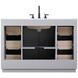 Chase 48 X 34 inch Grey Bathroom Vanity Cabinet