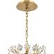 Vera 24 Light 23 inch Gold Pendant Ceiling Light in Satin Gold