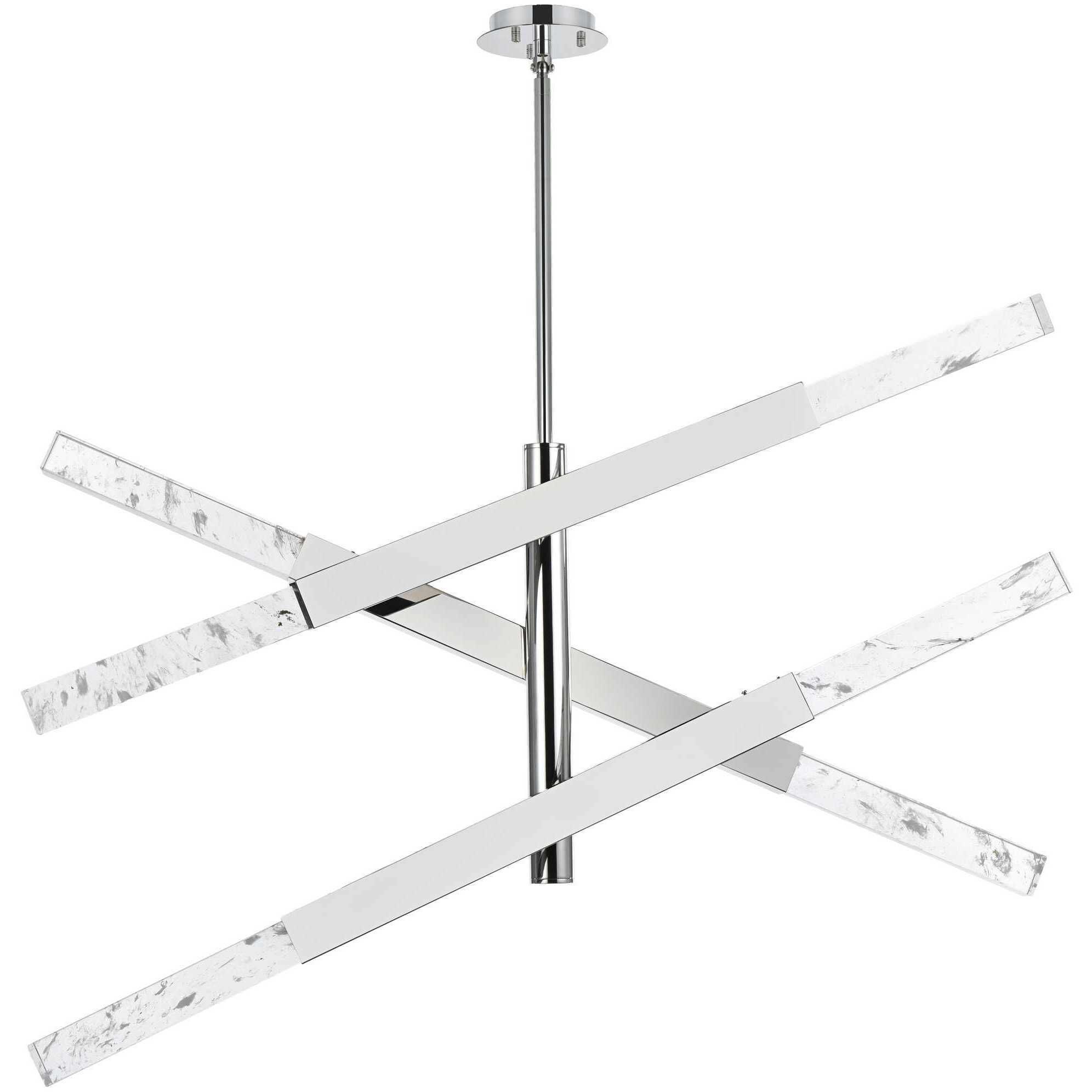 Ari 6 Light 10 inch Chrome Pendant Ceiling Light