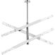 Ari 6 Light 10 inch Chrome Pendant Ceiling Light