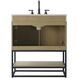 Caroline 30 X 34 inch Honey Brown Bathroom Vanity Cabinet