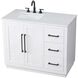 Chase 42 X 34 inch White Bathroom Vanity Cabinet