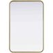 Remy 30 X 20 inch Brass Mirror