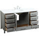 Irene 60 X 22 X 34 inch Grey Vanity Sink Set