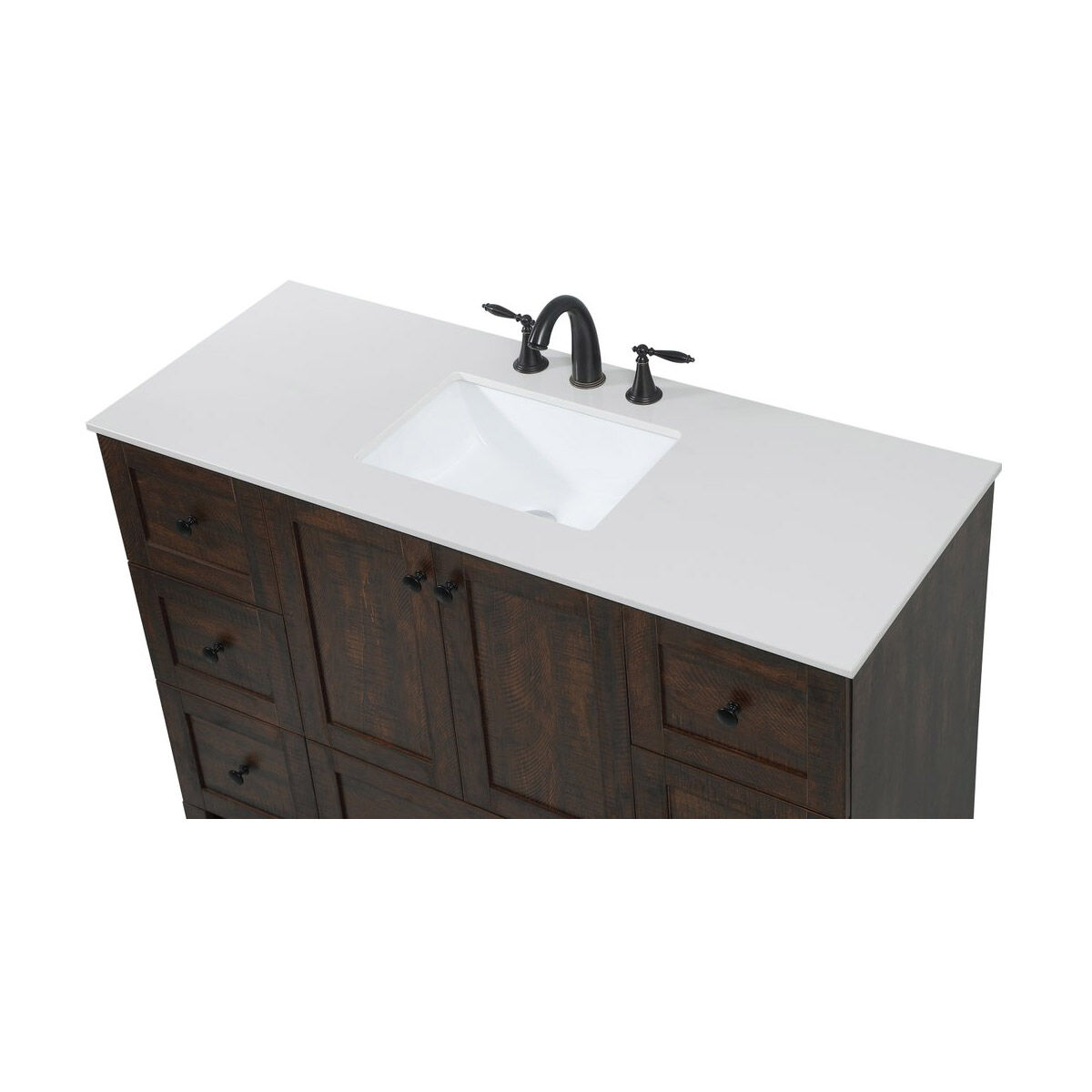 Soma 48 X 19 X 34 inch Expresso Vanity Sink Set