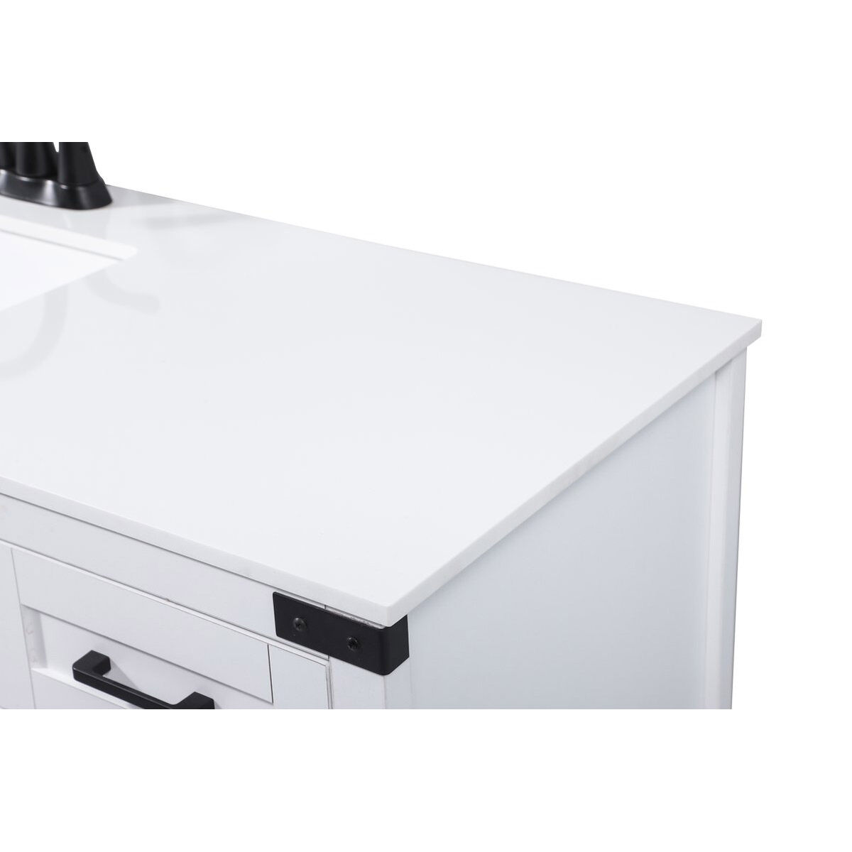 Grant 42 X 19 X 34 inch White Vanity Sink Set