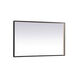 Pier 30 X 24 inch Black LED Mirror