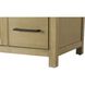 Alina 36 X 34 inch Linen Oak Bathroom Vanity Cabinet