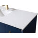 Hayes 54 X 22 X 35 inch Blue Vanity Sink Set