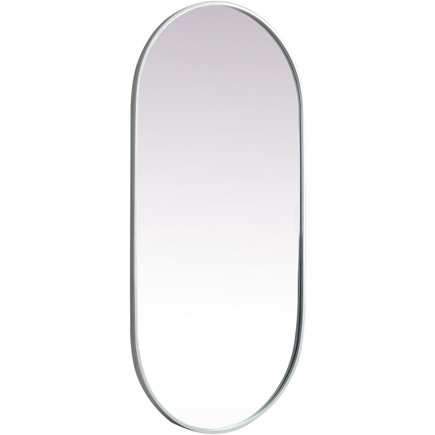 Asha 48 X 24 inch Silver Mirror in 24 x 48