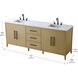 Millie 84 X 35 inch Honey Brown Bathroom Vanity Cabinet