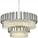 Willow 16 Light 40 inch Chrome Chandelier Ceiling Light