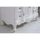 Oakland 84 X 22 X 72 inch Antique White Vanity Sink Set
