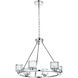 Cadence 6 Light 26 inch Chrome Chandelier Ceiling Light