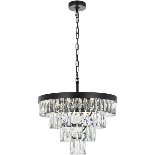 Josephine 10 Light 20 inch Black Chandelier Ceiling Light