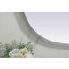 Brynn 30 X 24 inch Silver Mirror in 24 x 30