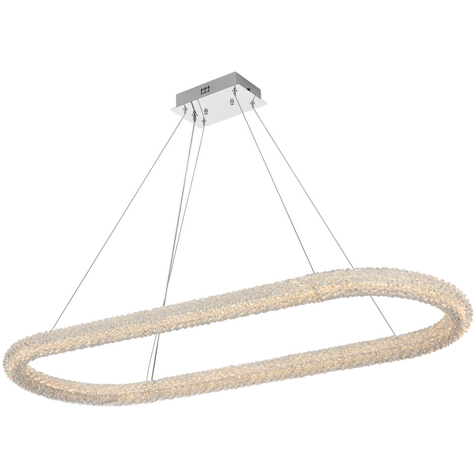 Bowen 1 Light 20 inch Chrome Chandelier Ceiling Light