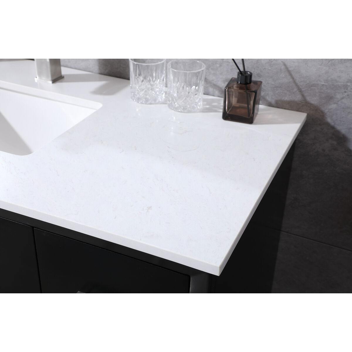 Hayes 48 X 22 X 35 inch Black Vanity Sink Set