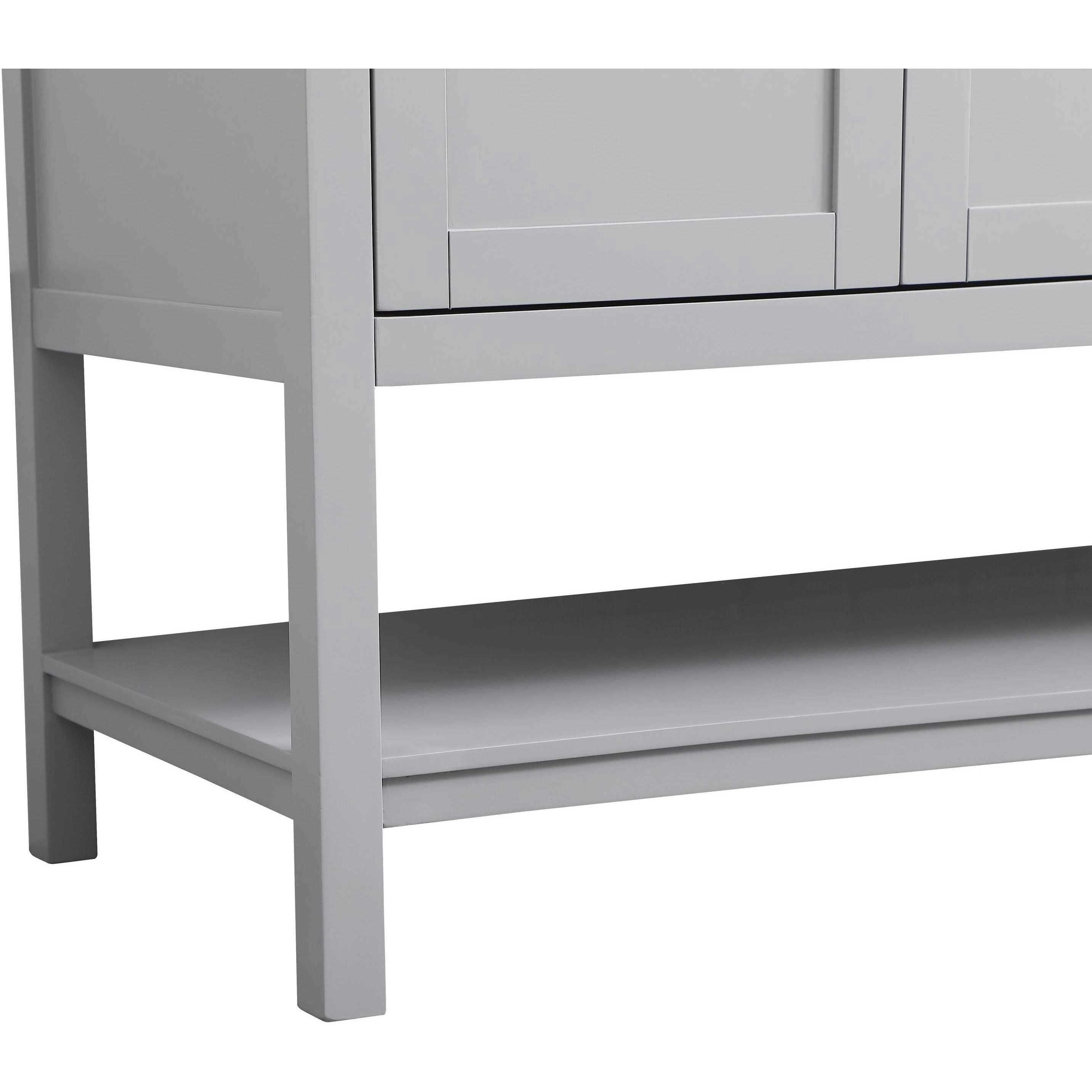 Heath 72 X 21.5 X 35 inch Grey Vanity Sink Set