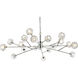 Graham 18 Light 48 inch Chrome Pendant Ceiling Light