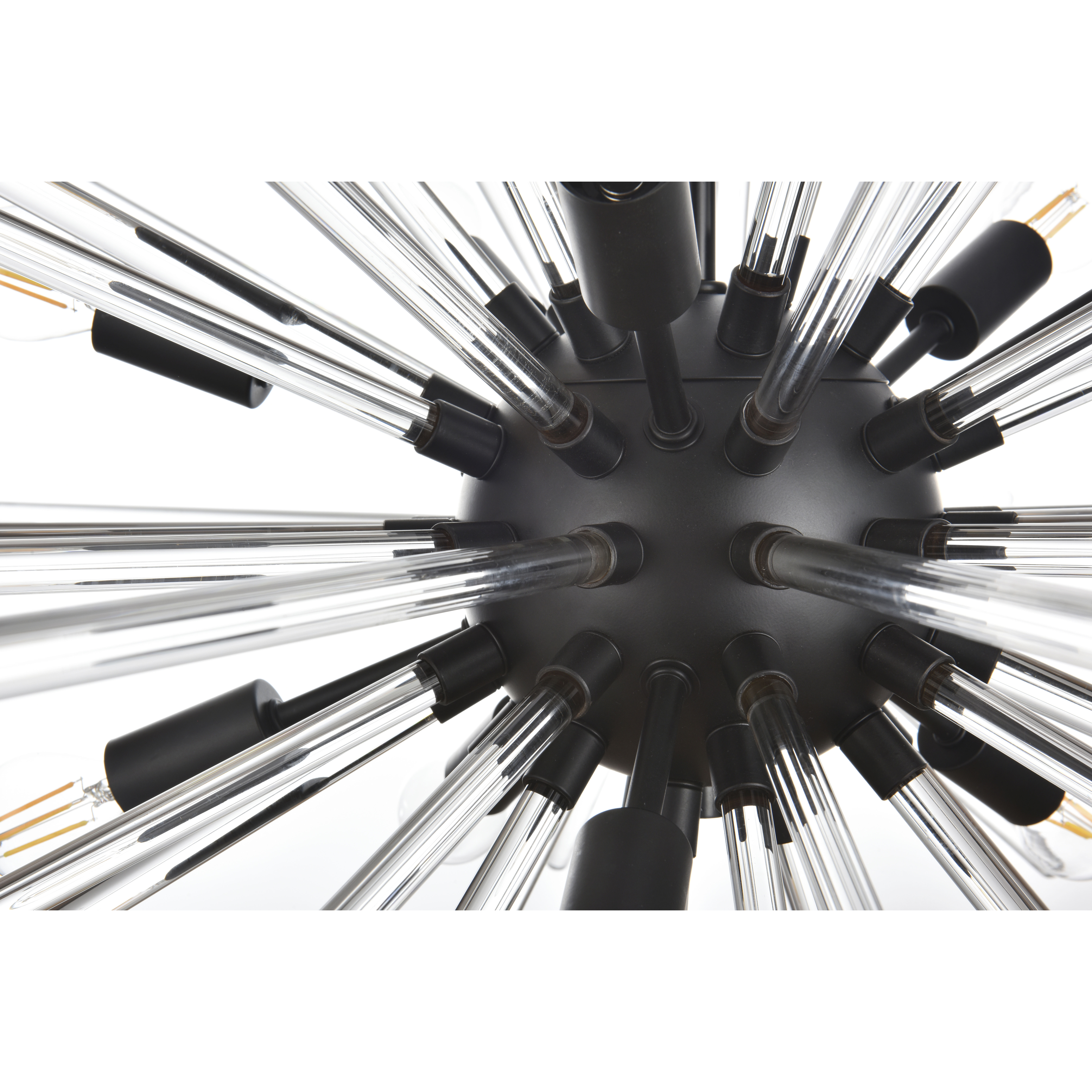 Sienna 10 Light 42 inch Black Pendant Ceiling Light