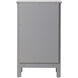 Adian Grey Bathroom Storage Cabinet